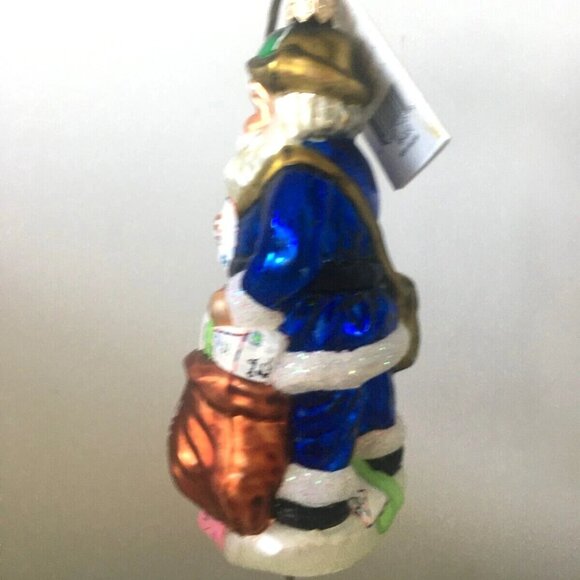 ✨ NEW Authentic Christopher Radko Santa Mailman US Letters Large Glass Ornament✨ - Picture 7 of 10